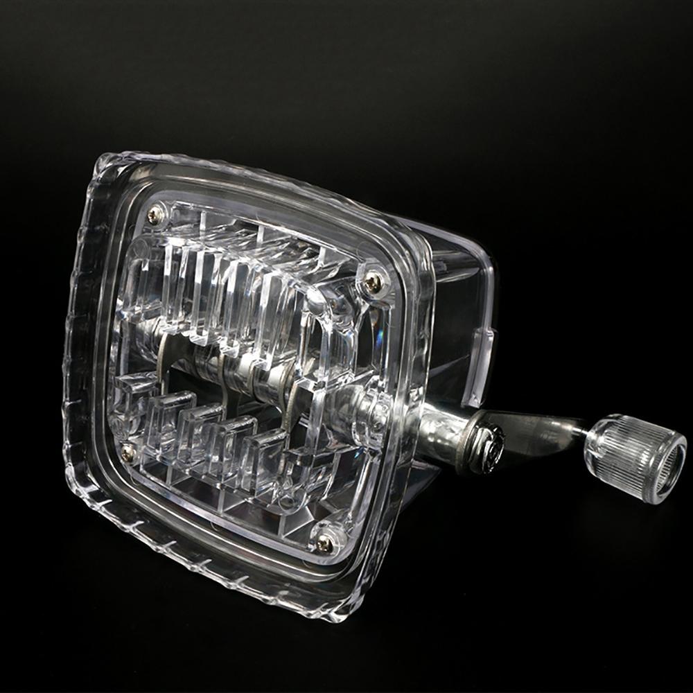 Tools Bar Home Portable Summer Transparent DIY Ice Crusher Manual Shaver Ice Blender Ice Chopper