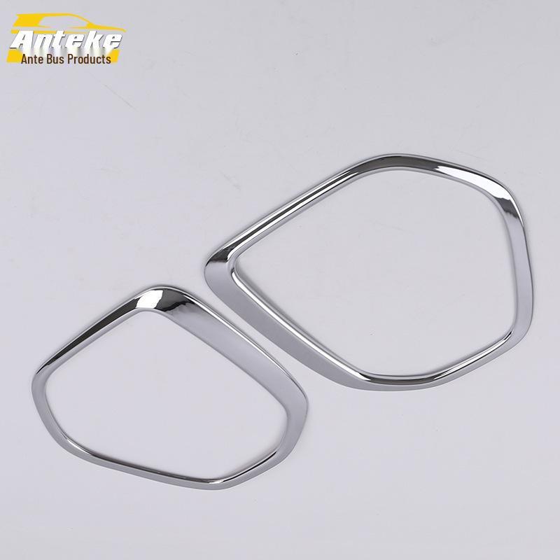 Antek Compatible Fog Light Trim for 16 KX5 - Chrome Plated Decorative Frame