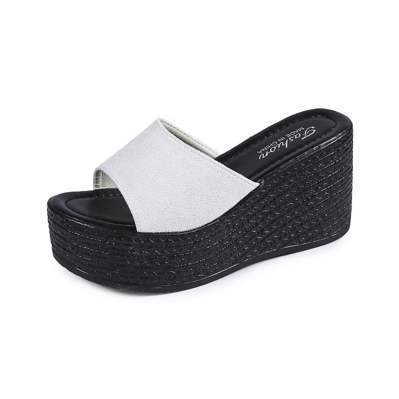 Women Wedges Slippers Summer Beach Platform Sandals Fashion Slippers Women Luxury High Heels Shoes Slides Women Zapatos De Mujer