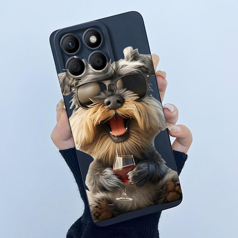 Чехол для Honor X8c Жидкий ТПУ Мягкий Силикон Красивый Узор Чехол для Телефона для Huawei Honor X8c Чехол HonorX8C x 8c Ударопрочный Чехол