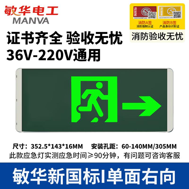MINHUA LED Emergency Exit Evacuation Sign Light