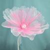 Organza Flower Decor Multifunctional Adjustable Elegant Artificial Organza Flower for Photography