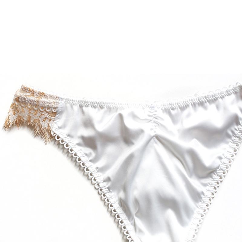 CINOON Sexy Eyelashes Lace Panties Women Underwear Low-waist Lingerie Embroidery Breathable Underpants Female G String Intimates