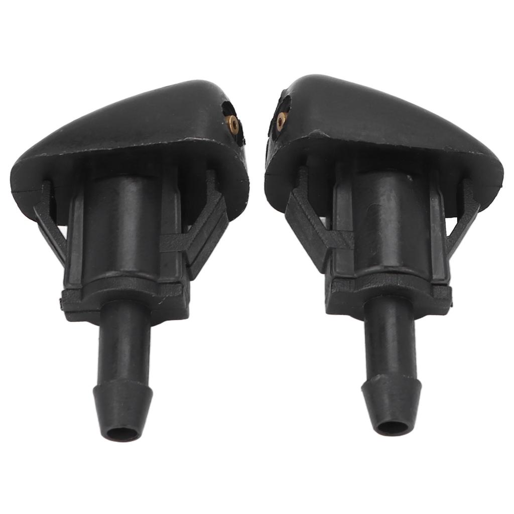 2 шт. форсунки омывателя лобового стекла черного цвета из ABS, высокопрочная замена форсунки омывателя лобового стекла для Hyundai