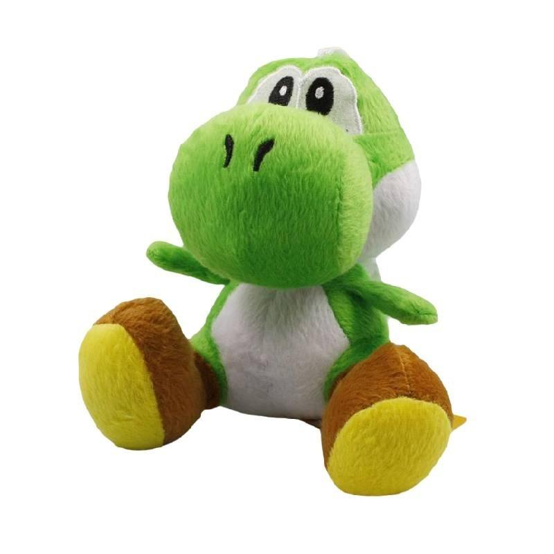 Cute Yoshi Cartoon Plush Toy Soft And Huggable Green Dinosaur Stuffed Animal