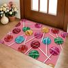 Candy World Living Room Nonslip Area Rug Soft Carpet For Bedroom Game Playroom Sofa Office Home Decor Doormat Christmas Gift C929149
