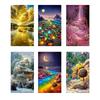 5D DIY Full Round Drill Diamond Painting Landscape Kit Home Decoration Art Craft