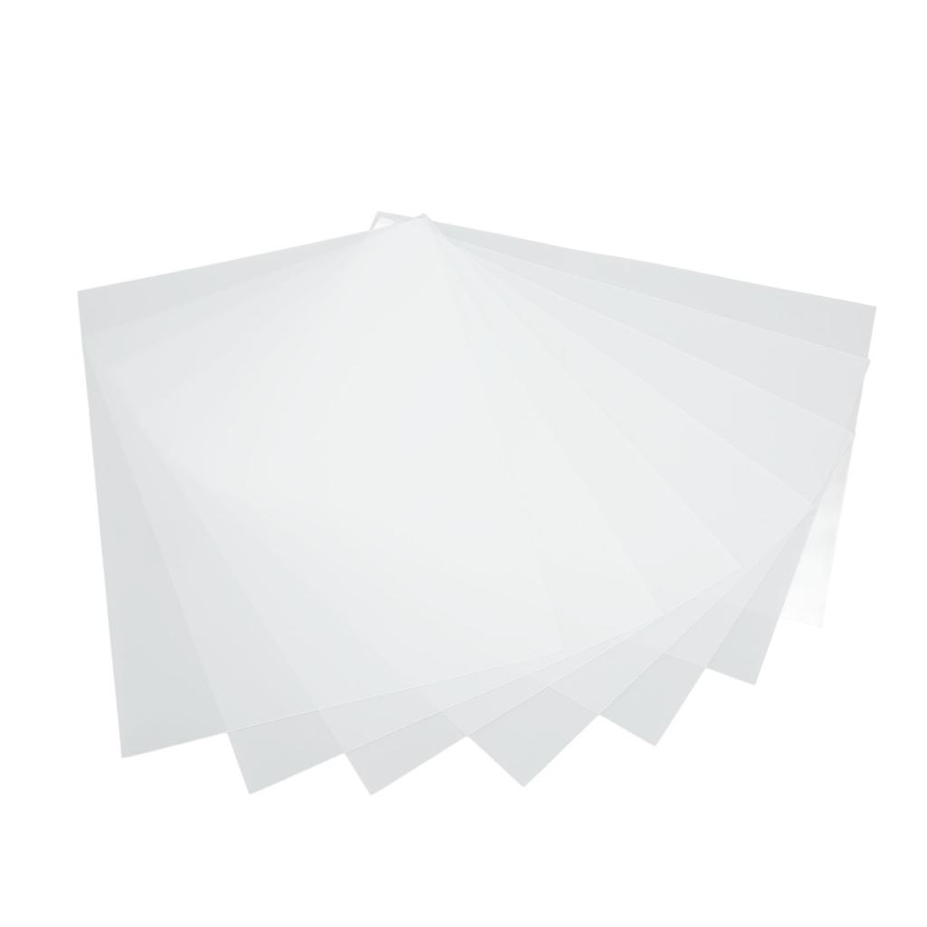 Обложка для переплета Прочная 50 листов Прозрачный ПВХ Изысканное мастерство Пленка для переплета формата А4 для переплета