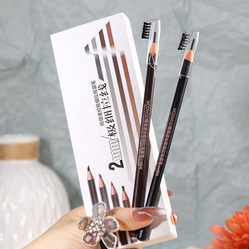 1 шт. Водостойкий, устойчивый к поту карандаш для бровей Ультратонкий карандаш для бровей для женщин Косметика для красоты Инструмент для макияжа карандаш для бровей