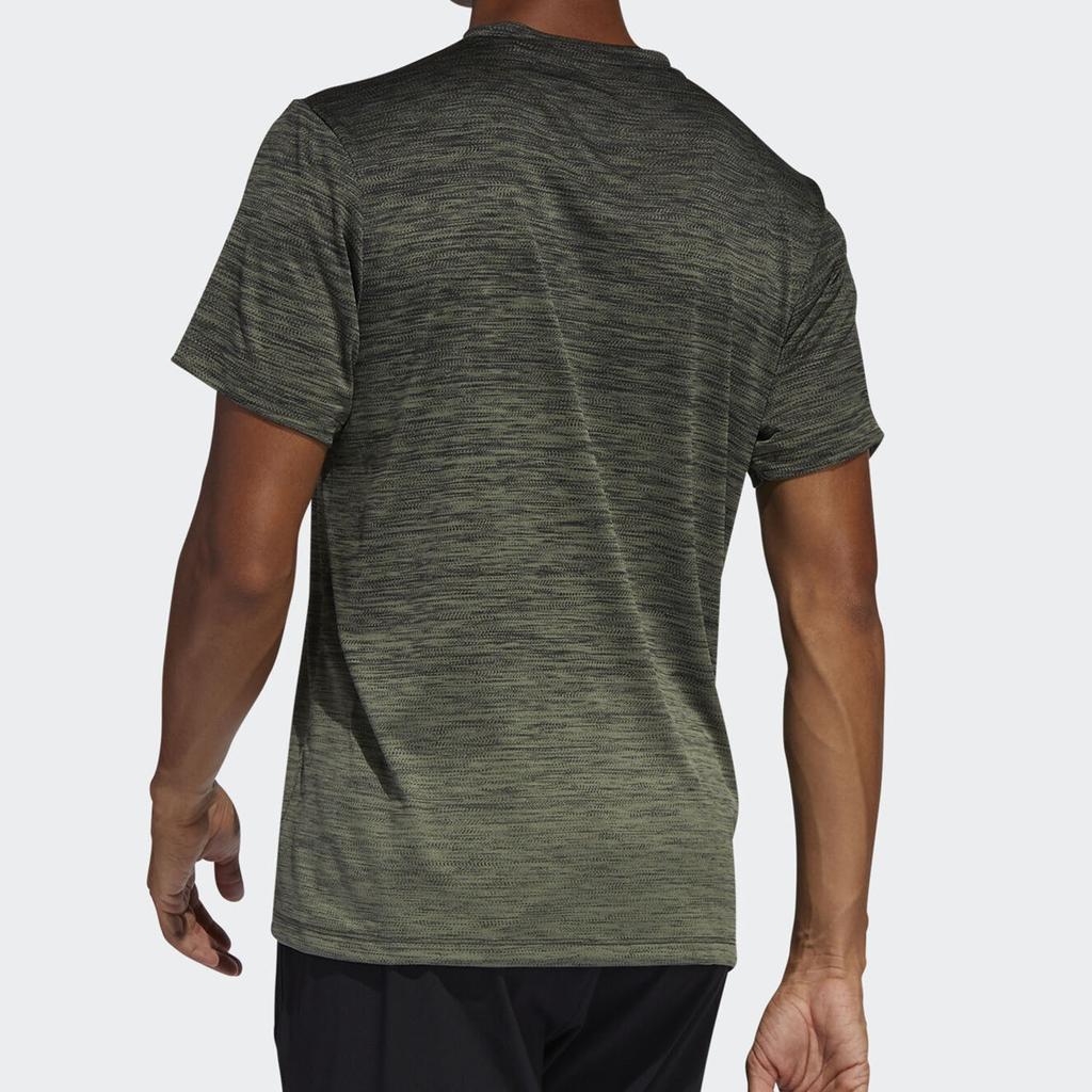 adidas Gradient Tee Training Sports Short Sleeve Olive Green Men's FL4398