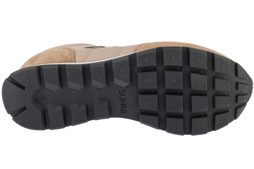 SUN68 Tom Solid, Mens Beige Sneakers