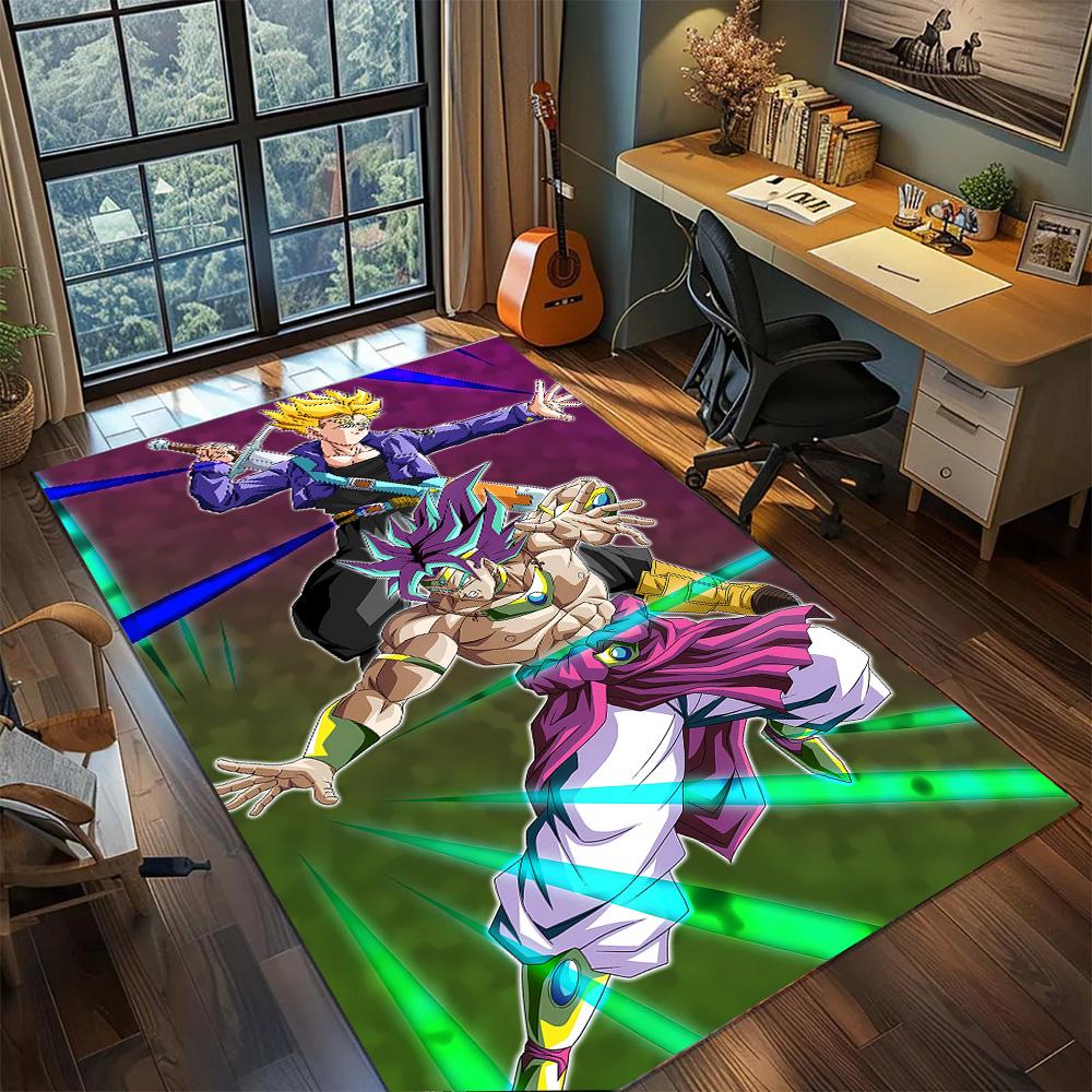 Dragon Ball!Rug Carpet Large Area Rug Non Slip Washable Floor Mat Gamer Room Bedroom Home Decor