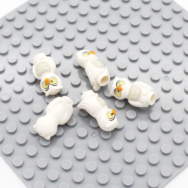 Animals Cute Bird Eagle Hawk Vulture Phoenix Chameleon Figures MOC Building Blocks Toys for Children Gifts DIY Toy Animal Part