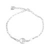 Silver Bracelet Without Stones (2130512)