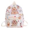 Adorable New Kids Backpack Colorful Cartoon Design Lightweight Nylon For School Travel