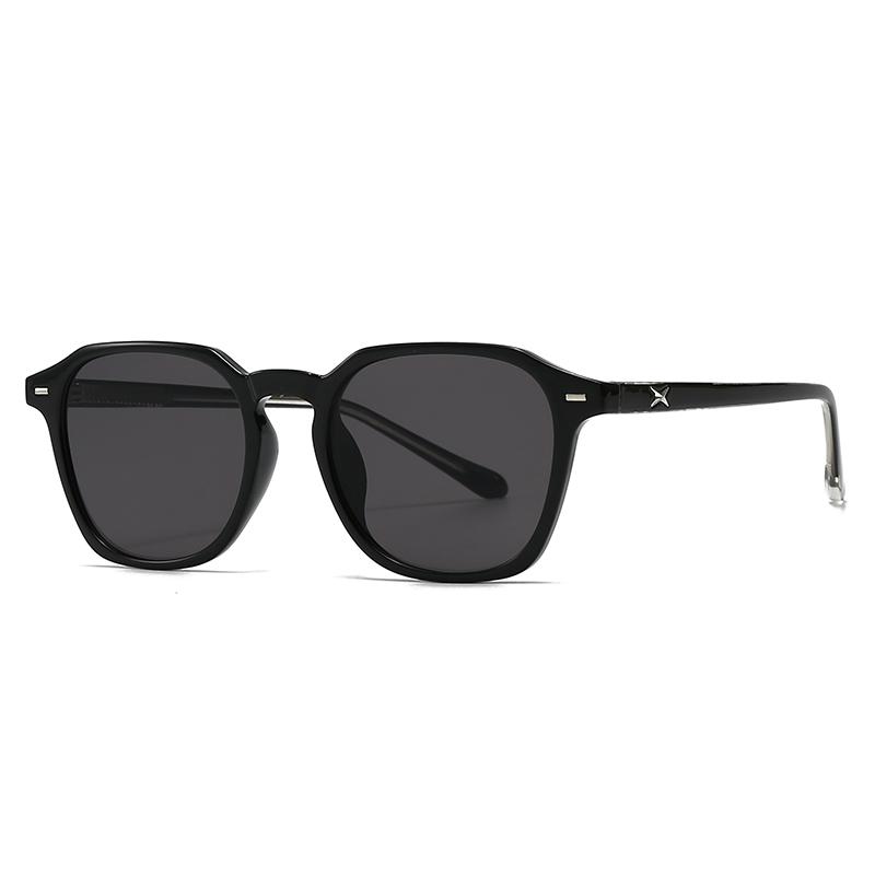 European And American Trendy Street Style Retro Artistic Acrylic Insert Sunglasses Modern Charm Ins Sunglasses 28057