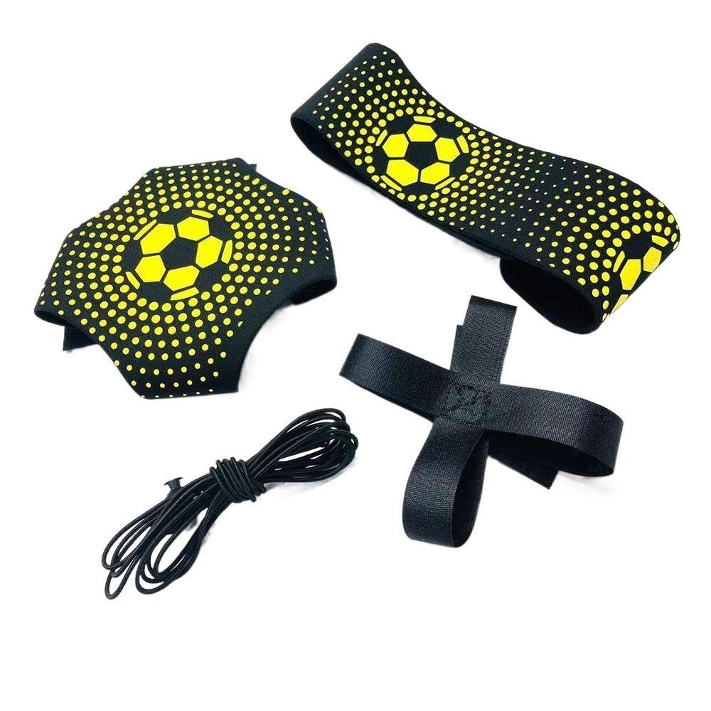 Adjustable Soccer Ball Juggle Bags Elastic Belt Soccer Trainer Belt Football Kick Trainer Practice
