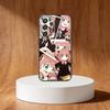 Spy x F-Family Phone Case For Samsung S25,S24,S21,S22,S23,S30,Ultra,S20,Plus,Fe,Note,10,9,5G Black Cover