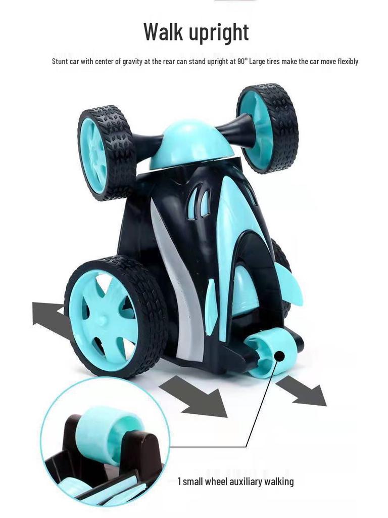 Double-Sided Remote Control Stunt Car - Rechargeable Electric Racing Toy for Kids