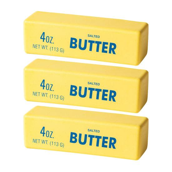 1/2/3Pcs Butter Bar Squeeze Toy Slow Rising Anxiety Stress Relief Butter Stick Fidget Toy Portable Travel Butter Stick Sensory
