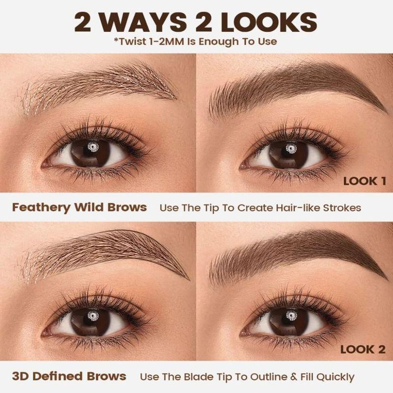 FOCALLURE - Карандаш для бровей против смазывания - 3 цвета