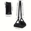 Airplane Foot Pedal Ergonomically Designed with Felt Pad - Portable Travel Hammock for Relieving Fatigue and Office Sling