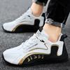 Men's PU Leather Waterproof Sneakers Casual Sports Shoes Mens Lightweight Breathable Flat Non-slip Tenis Shoes Zapatillas Hombre