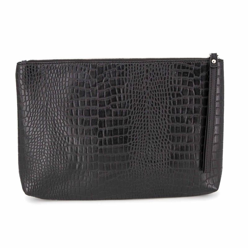 Pochette avec anse main croco Mixte BILL TORNADE