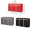 Bidirectional Zipper Clothes Quilt Packaging Bag Foldable Moving Bag Home Storage Bag  Moving
