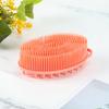 Yousheng Bath Brush 2 в 1 Дизайн Массажная очищающая щетка для тела и головы Силиконовый отшелушивающий скраб для тела с нескользящей ручкой