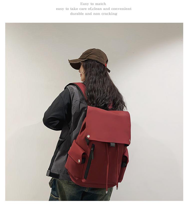 Модный вместительный рюкзак для путешествий в японском стиле для студентов и пар