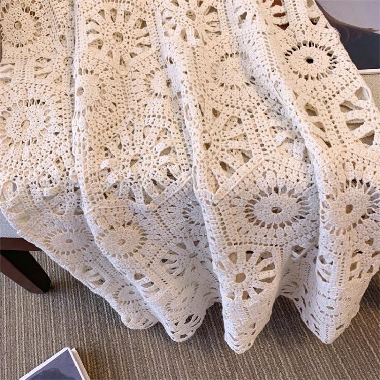 2024 New Women Knitting Lace Dress Sexy Hollow Out Long Vest Summer Style Loose Basic Tops O Neck Tees Dimanaf
