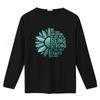 Strong Choice Teal Awareness T Shirt PTSD Survivor Cancer Support Ovarian Patient Ribbon Clothing Cervical vintage Washed