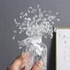Свадебная диадема Капля воды Хрустальный цветок Хрустальный бутон Ветви Искусственный букет Декорация для поделок