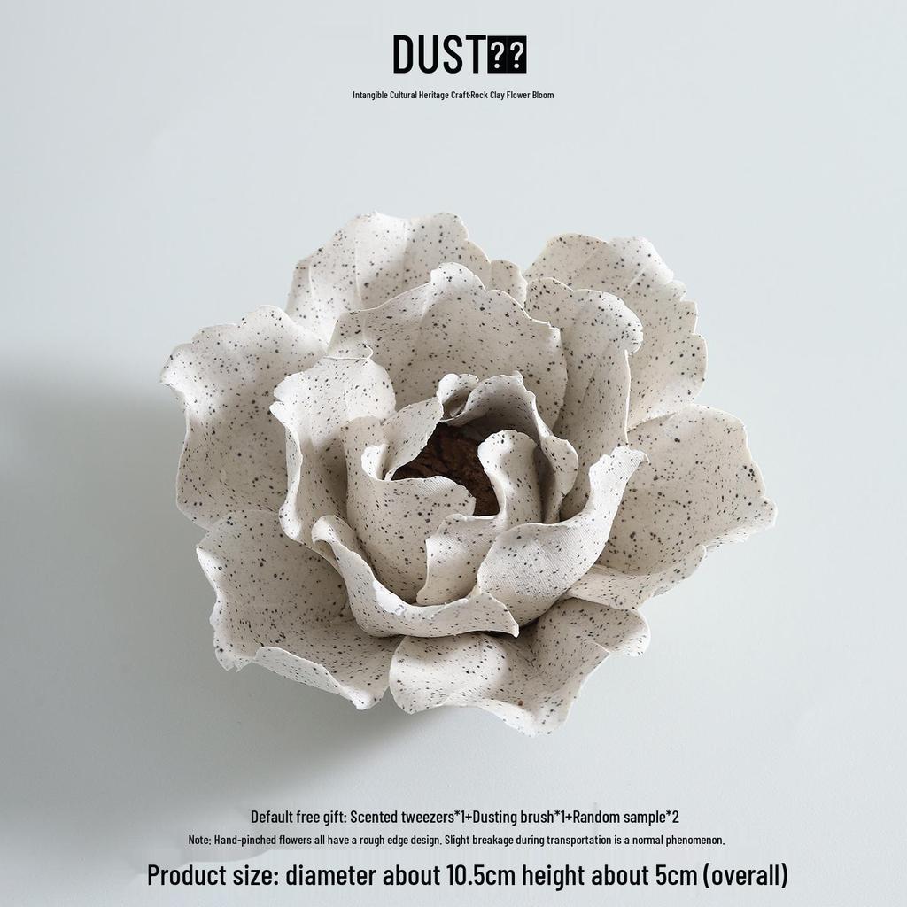 Керамический Держатель для благовоний в виде цветка, ручная работа - Китайский Аромадиффузор, Сувенир