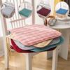 Flannel Seat Cushion Plus Velvet Waist Cushion Soft Student Chair Pad  Office Home Decor