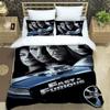 Fast & Furious Printed Bedding Sets Exquisite Bed Supplies Set Duvet Cover Bed Comforter Set Bedding Set Luxury Birthday Gift