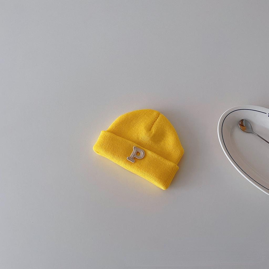 New Baby Beanies Newborn Infant Boys Girls Caps Korean Fashion Kids Knit Wool Hats Solid Color Kids Accessories 0-2years Old