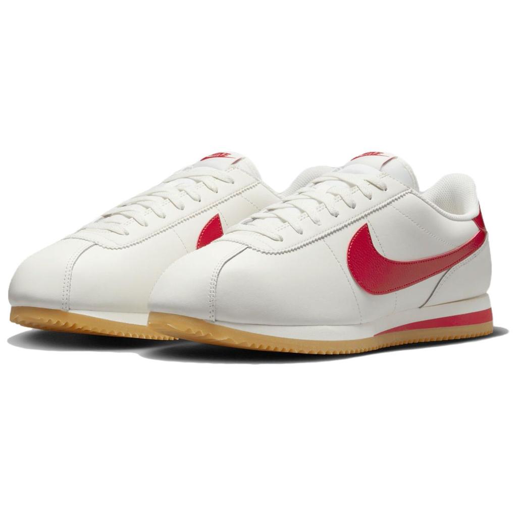 Nike Cortez Sail University Red Gum Men Sneakers Cream Gum-Yellow DM4044-110