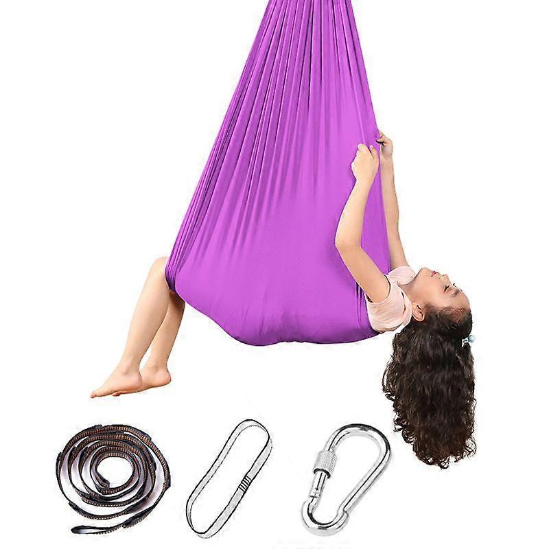Kids Elastic Yoga Hammock Swing Sensory Therapy Snuggle Swing Cuddle Autism