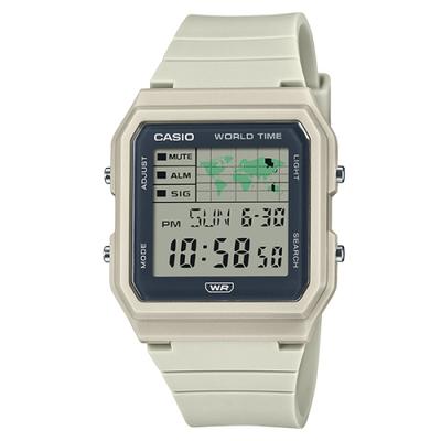 Цифровые часы CASIO с картой мира LF-30W-8ADF