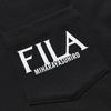 New FILA x MIHARA YASUHIRO SS22 T Shirt Women's Jet Black F11W223113F-BK