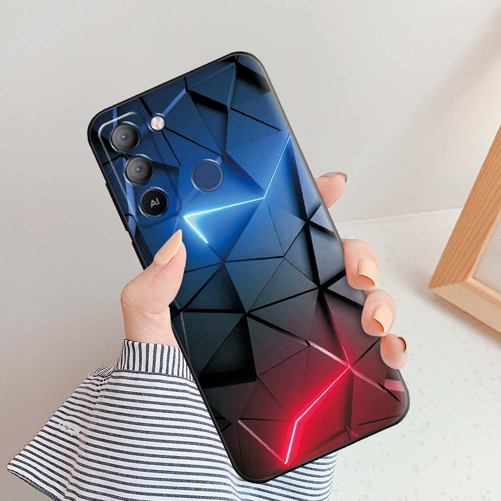 Чехол для Tecno Pop 5 LTE Чехол для Tecno Pop 5 LTE ТПУ Крутые Мраморные Чехлы Для Tecno Pop 5 LTE Защитная Силиконовая Задняя Крышка Корпус