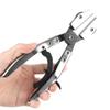 3Pcs Flat Mouth Pliers Car Oil Pipe Sealing Pliers Fuel Hose Pinch Off Pliers Automatic Lock Length Garage Tools Repairing Set