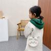 Small Kids Messenger Bag Plush Keys Coin Wallet Leisure Shoulder Bag  Children