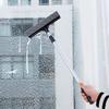 Retractable Pole Squeegee Window Cleaner Car Cleaning Tool Glass Squeegee  Window