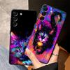 Крутой цветной чехол-кошка для Samsung Galaxy A57 A15 A73 A51 A23 A25 A16 A52 A36 A05 A55 A06 A53 A17 A37 Чехол для телефона A70 A13 A12 A41