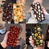 BS-16 Pumpkin Halloween Silicone Case For iPhone 15 14 Xiaomi POCO M6 F6 Redmi Note 13 12 13C 8 9 Samsung S24 S23 S22 S21 FE Pro Plus Ultra