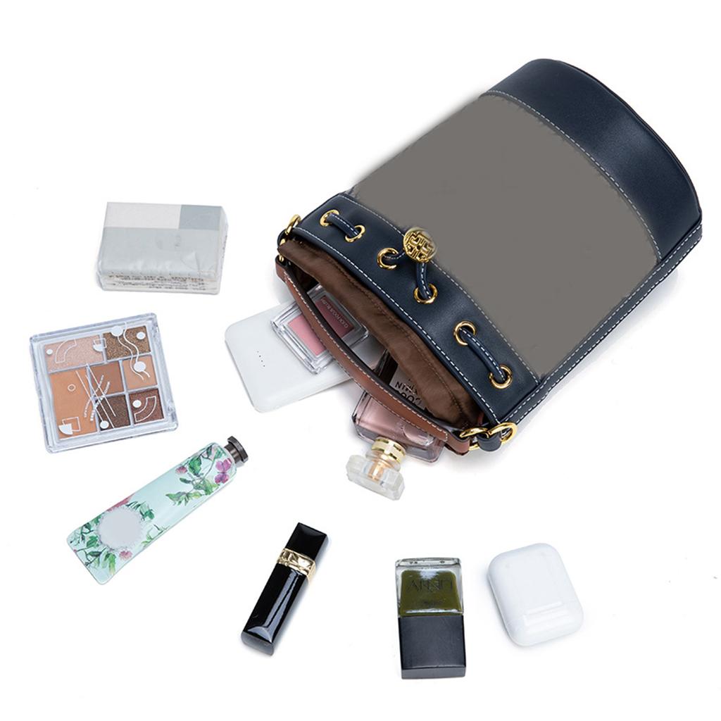 Вставка-органайзер для сумки-ведра, сумка через плечо, нейлоновая внутренняя сумка с завязками, вставка-органайзер для сумки через плечо