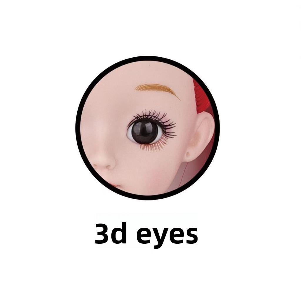 Музыкальная Тема Песня 3D Глаза 15 Шарниров 22 Дюйма Кукла с Полным Телом K-POP Охотник на Ведьм Кукла Игрушка Кукла